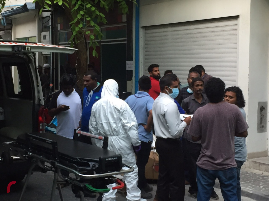 މާލޭގެ ގެސްޓް ހައުސް އެއްގައި އިންޑިޔާ މީހަކު މަރުވެފައި އޮތްވާ ފެނިއްޖެ