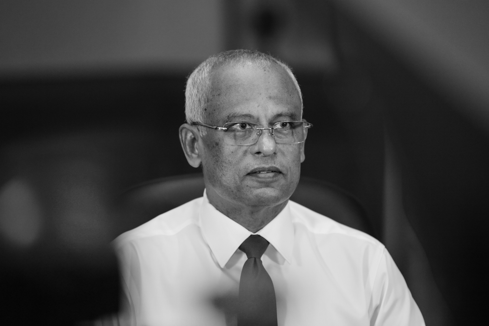 President Ibrahim Mohamed Solih.