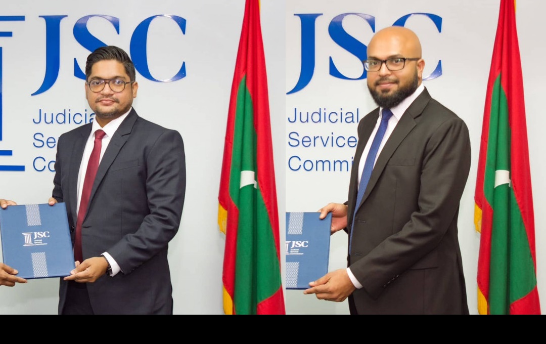 ސިވިލް ކޯޓާއި ކްރިމިނަލް ކޯޓަށް އިސް ޤާޟީން އައްޔަނުކޮށްފި