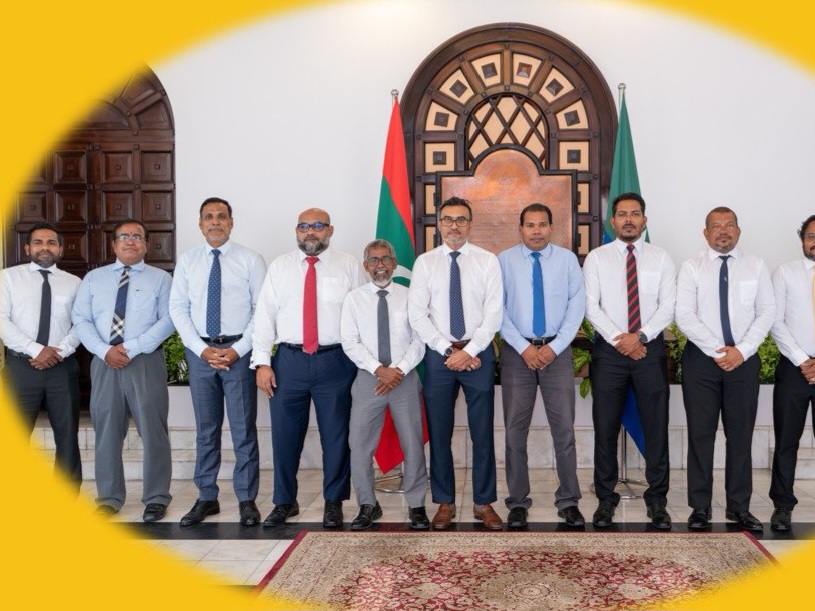 އިންތިހާބުތަކަށް ތައްޔާރުވުމަށް އެމްޑީޕީގެ ޕީޖީގެ އިސް ބޭފުޅުން އައްޑޫއަށް