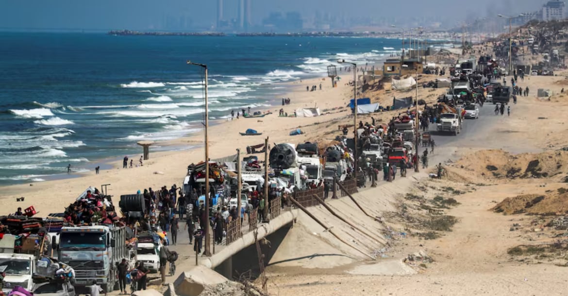 ޣައްޒާ ސިޓީން ރައްޔިތުން ނިކުތުމަށް ވަގުތީ މަގެއް ހުޅުވައިފި