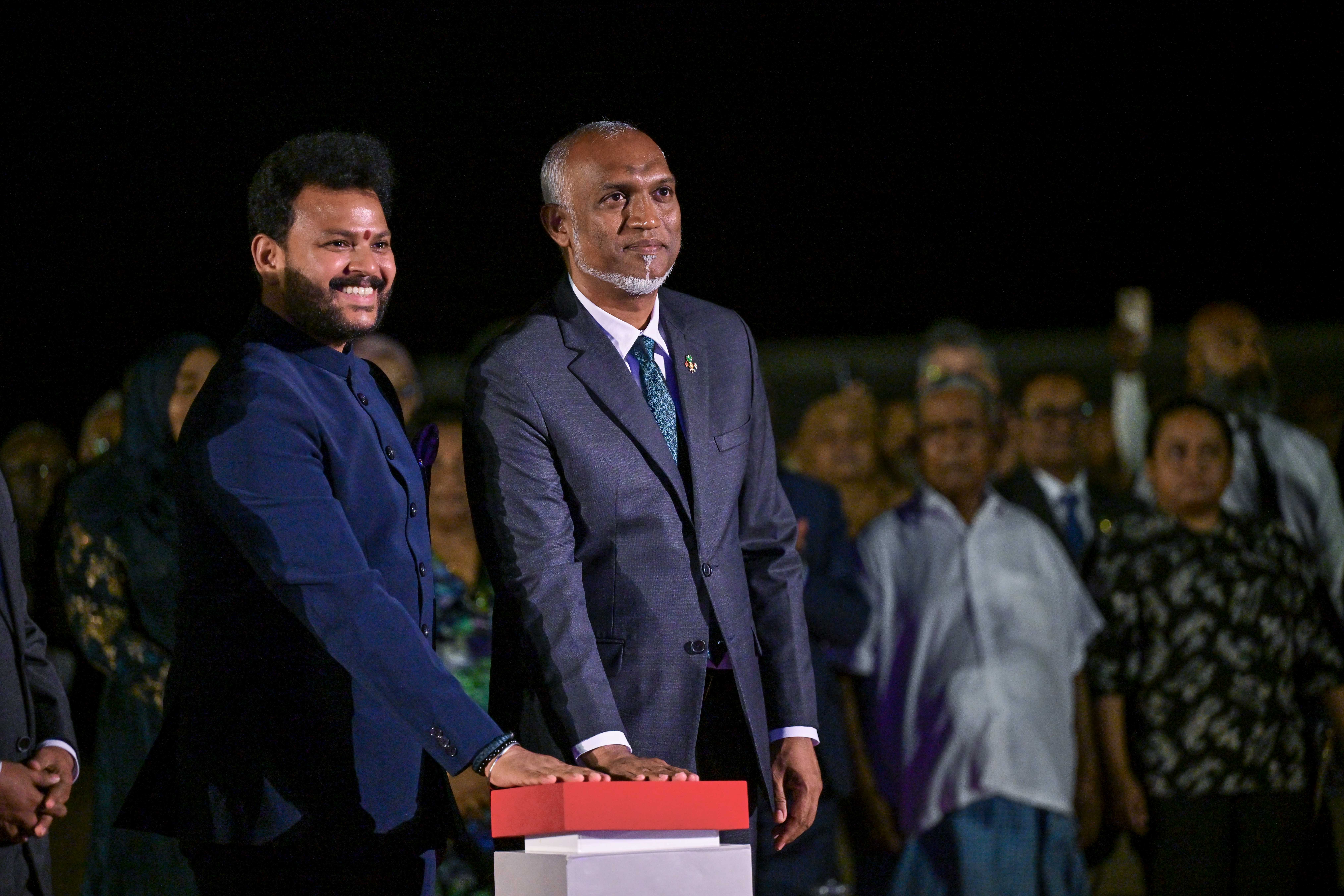 President inaugurates redeveloped Hanimaadhoo International Airport. --Photo: PO