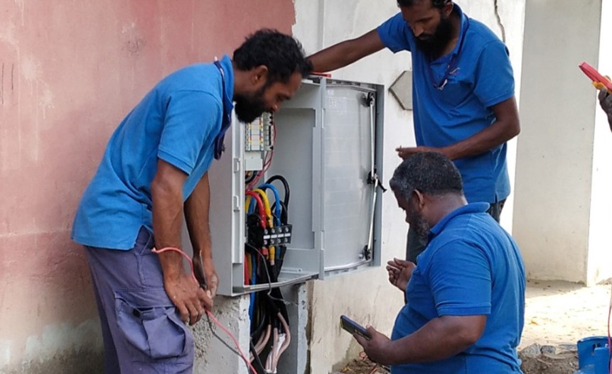 އއ. މާޅޮހު ކަރަންޓް ނެޓްވޯކް އަޕްގްރޭޑު ކުރުން ބާރަށް ކުރިއަށް