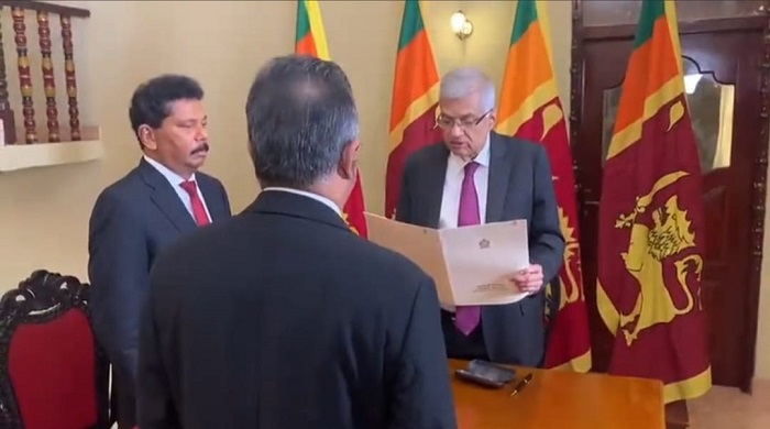 ލަންކާގެ ވަގުތީ ރައީސަކަށް ރަނިލް އައްޔަންކޮށްފި