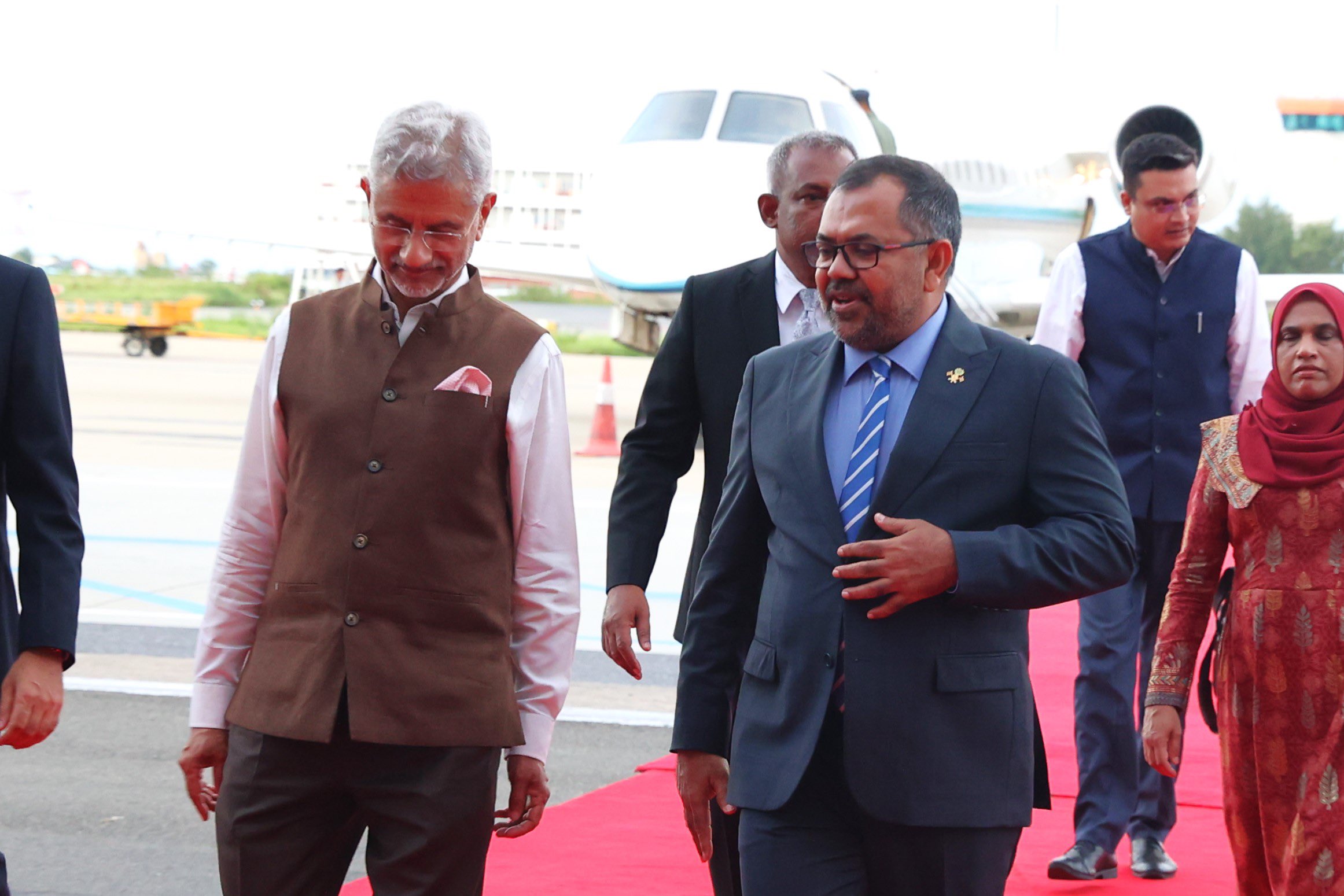 އިންޑިއާގެ އެކްސްޓާނަލް އެފެއާޒް މިނިސްޓަރު ޖައިޝަންކަރު ރާއްޖެ ވަޑައިގެންފި