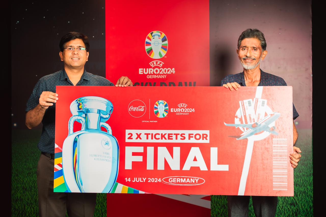 Coca-Cola Maldives announces first winners of UEFA EURO 2024 promotional campaign