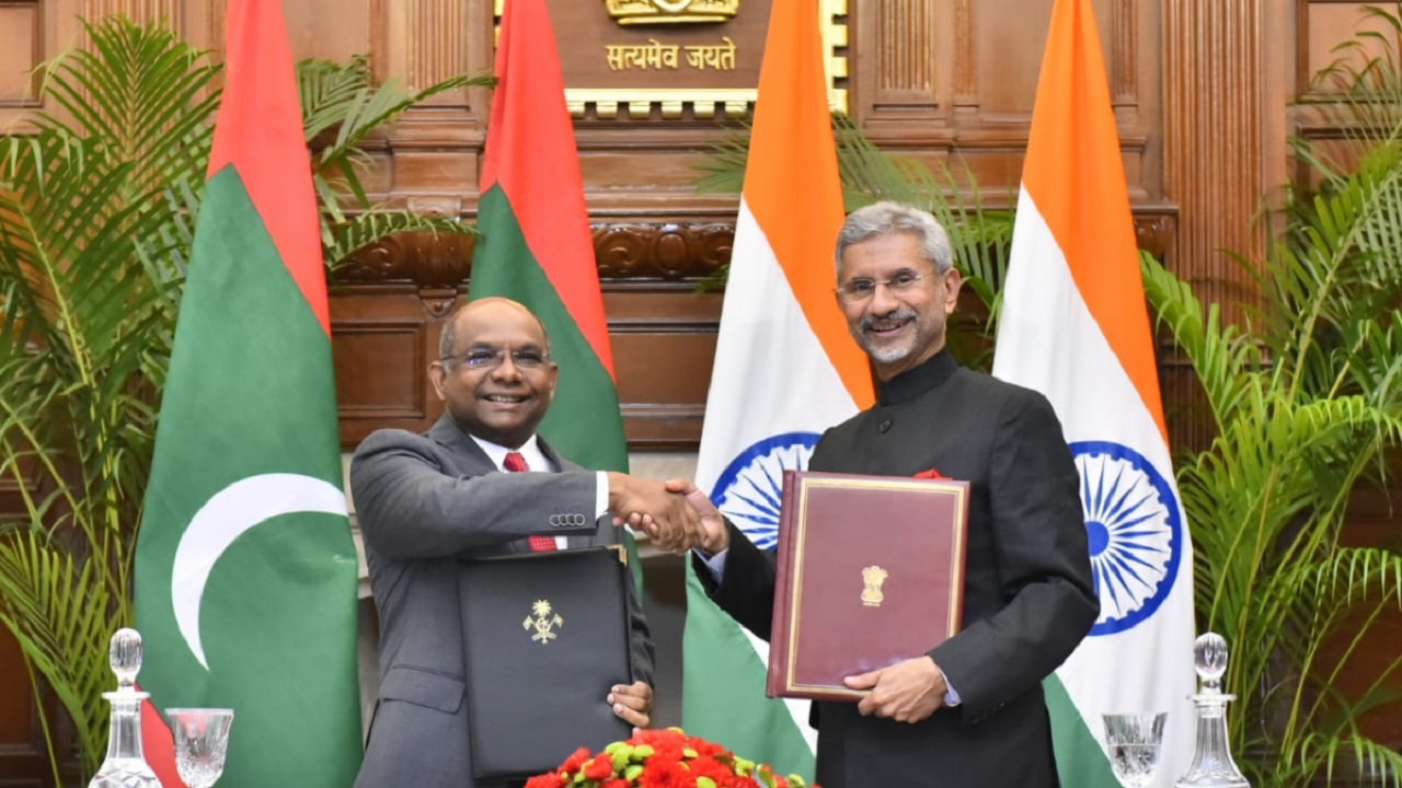 އިންޑިއާގެ މިނިސްޓަރ އޮފް އެކްސްޓަރނަލް އެފެއާޒް އަންނަ ހޮނިހިރު ދުވަހު ރާއްޖެ ވަޑައިގަންނަވަނީ