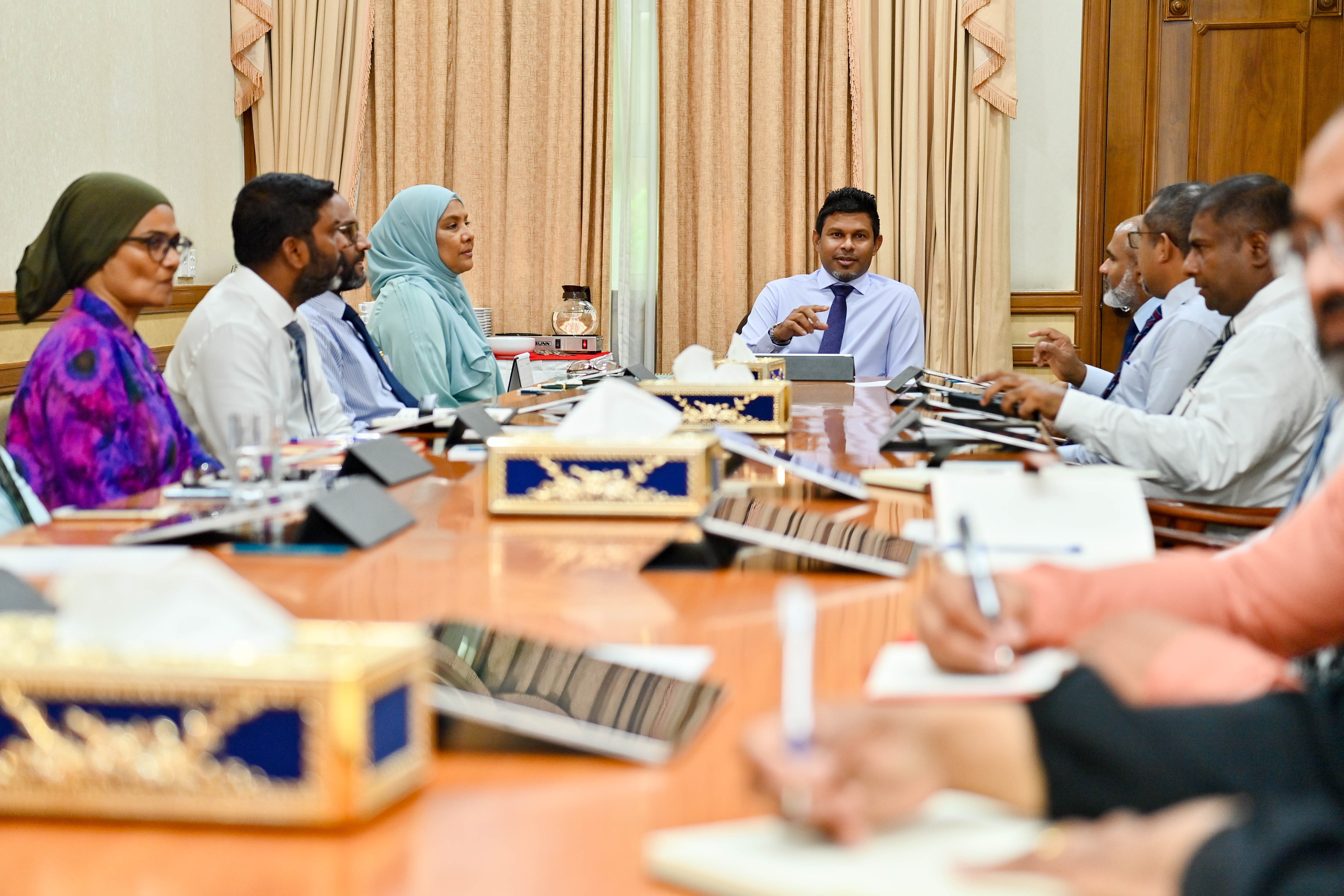 ނައިބު ރައީސް ޗެއާ ކުރައްވާ ފުރަތަމަ ބައްދަލުވުން މިއަދު ބާއްވައިފި