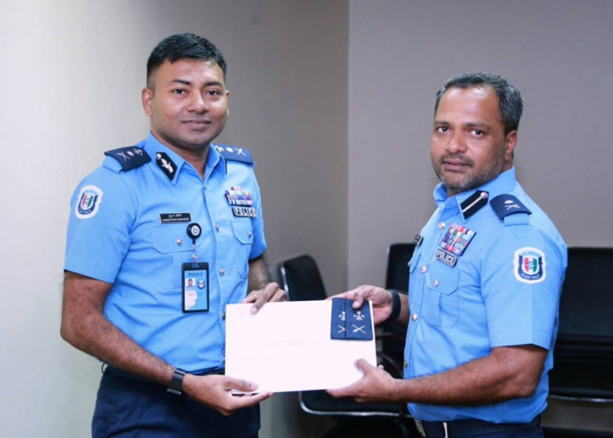 ފުލުހުންގެ މުވައްސަސާ ހިންގުން ޑީސީޕީ މަންނާނާއި ހަވާލުކޮށްފި