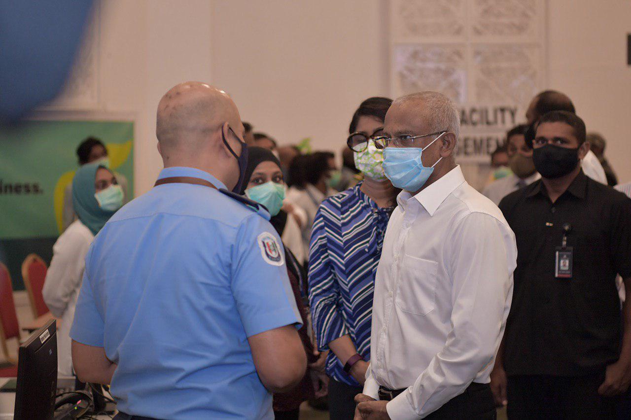 ރައީސް ސޯލިހް ފުލުހުންނާއި ސިފައިންނާ މިއަދު ބައްދަލުކުރައްވަނީ