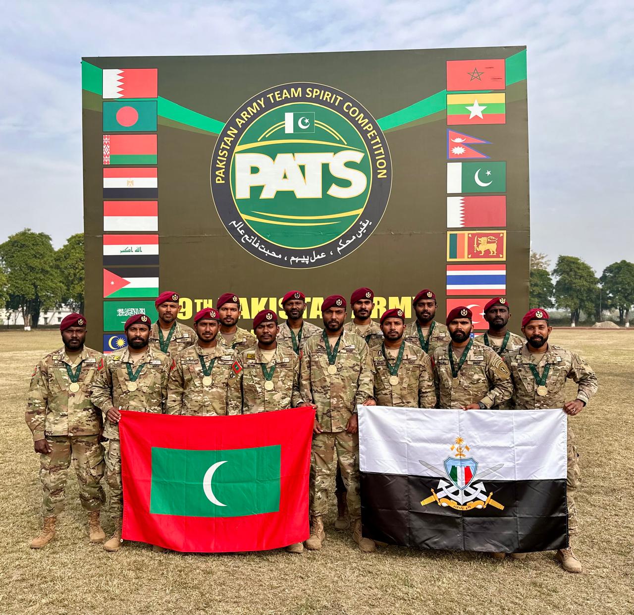 ޕެޓްސް މުބާރާތުގައި ދިވެހި ސިފައިން ރަންވަނަ ހާސިލް ކުރުމުން ރައީސް މަރުހަބާ ވިދާޅުވެއްޖެ