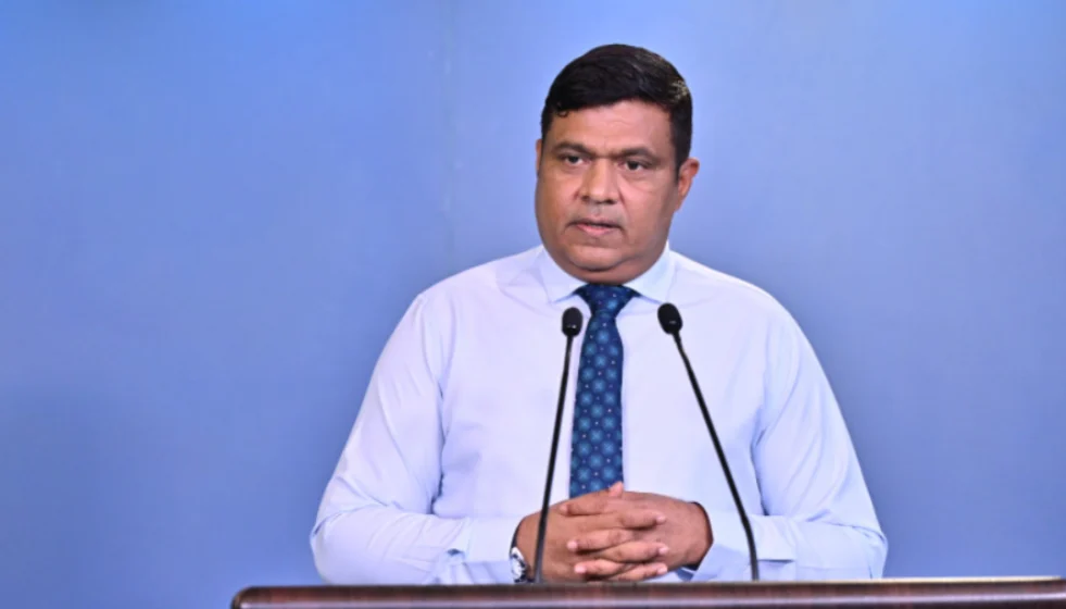 Transport Minister Mohamed Ameen