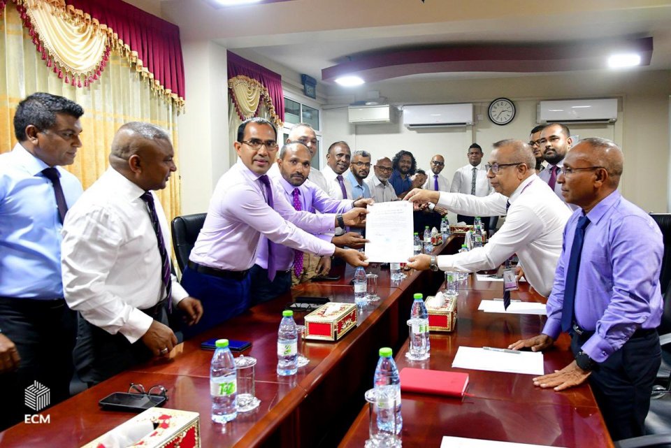ރައީސް ޔާމީންގެ "ޕީޕަލްސް ނޭޝަނަލް ފްރޮންޓް" އުފެއްދުމަށް ހުއްދަދީފި