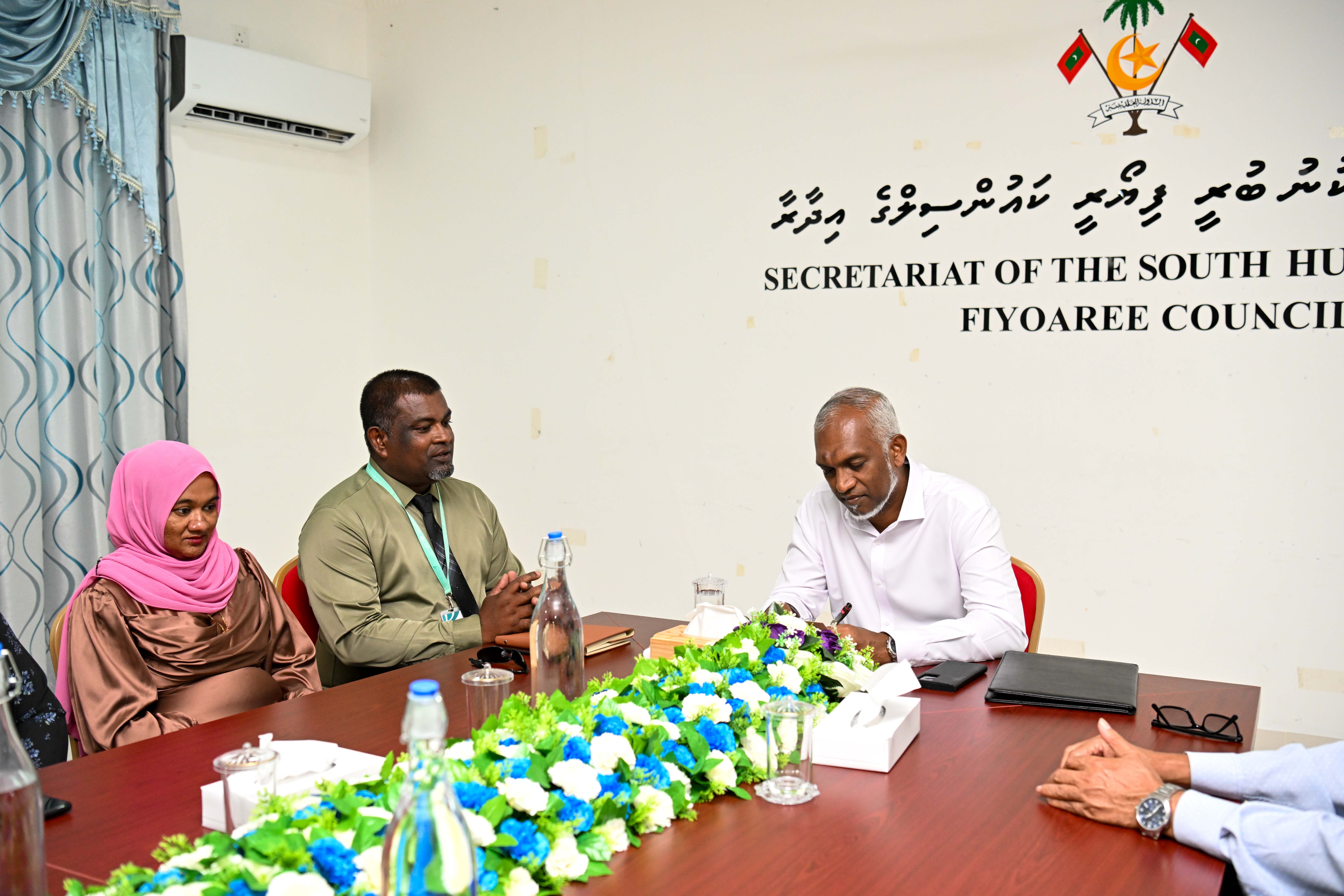 ފިޔޯރީ ކައުންސިލުން ހުށަހެޅި ހުރިހާ ކަމަކަށްވެސް ސަމާލުކަން ދޭނަން: ރައީސް