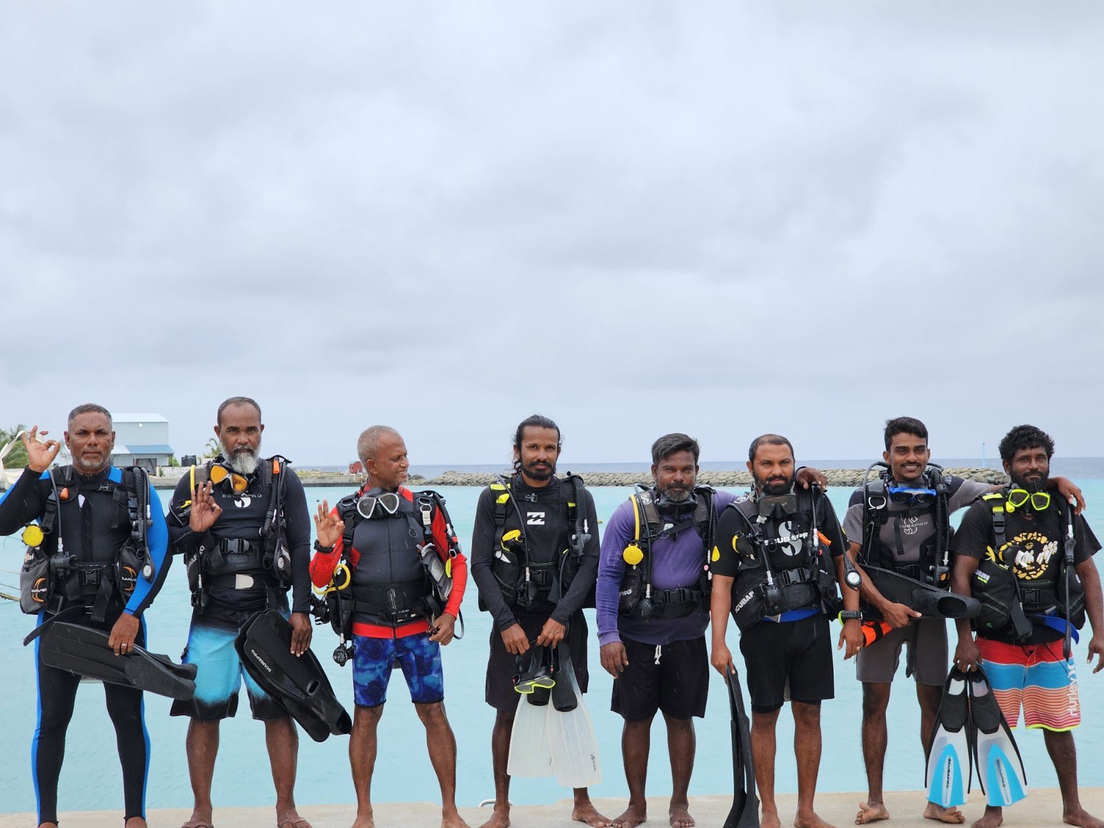 ގއ. ދެއްވަދޫ 7 ދޯނިން 7 ފަޅުވެރިއަކު ރެސްކިއު ޑައިވަރ ކޯސް ފުރިހަމަކޮށްފި