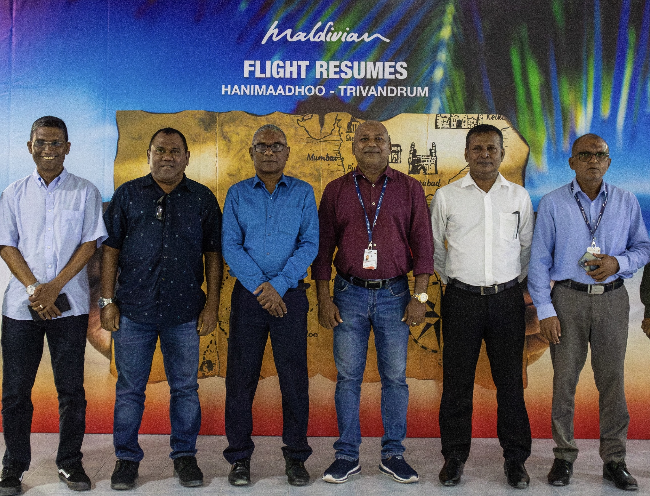 ހަނިމާދޫއާއި ޓްރިވަންޑްރަމާ ދެމެދު ވައިގެ ދަތުރުތައް އަލުން ފަށައިފި