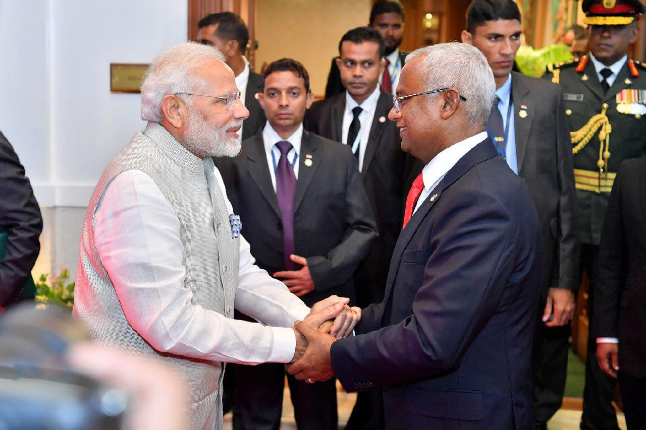 އިންޑިއާގެ ޑިމޮކްރަސީއަކީ ރާއްޖެ ފަދަ ގައުމުތަކަށް ނަމޫނާއެއް: ރައީސް ޞާލިޙް