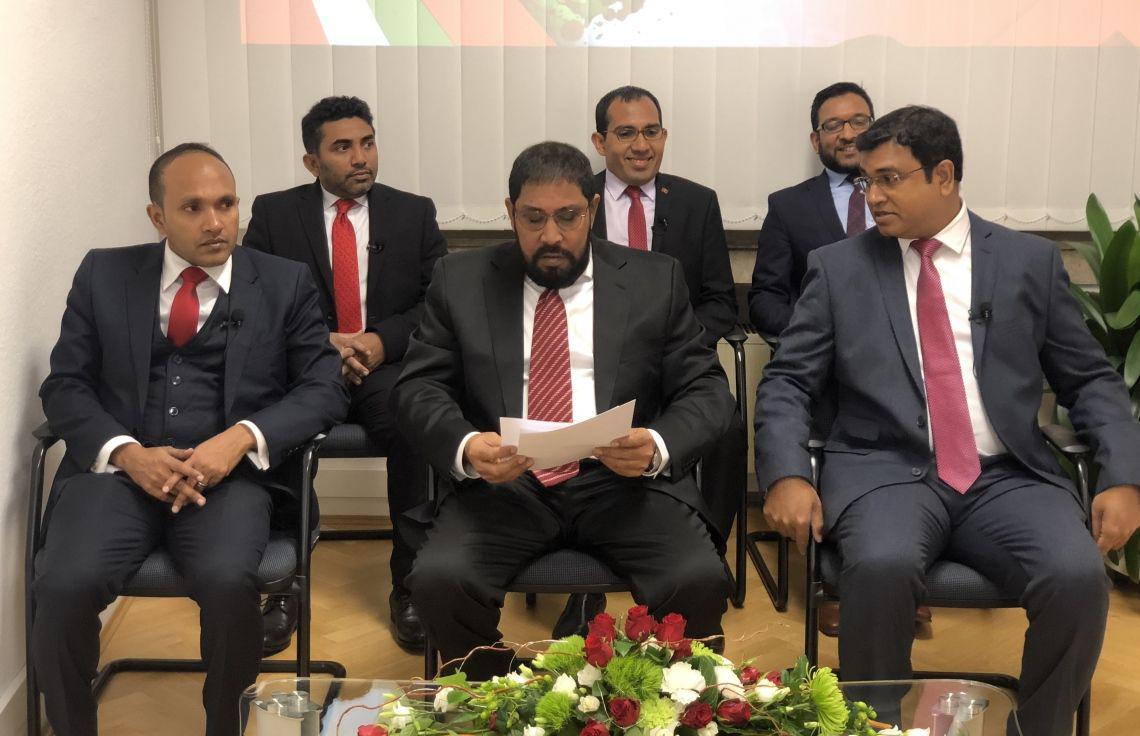 އަމީން ވިދާޅުވަނީ ރާއްޖޭގައި އޮތީ ދެޕާޓީ އަދި ދެފިކުރުނޫންކަން ވަގުތު ޖެހުމުން އެނގޭނެކަމަށް