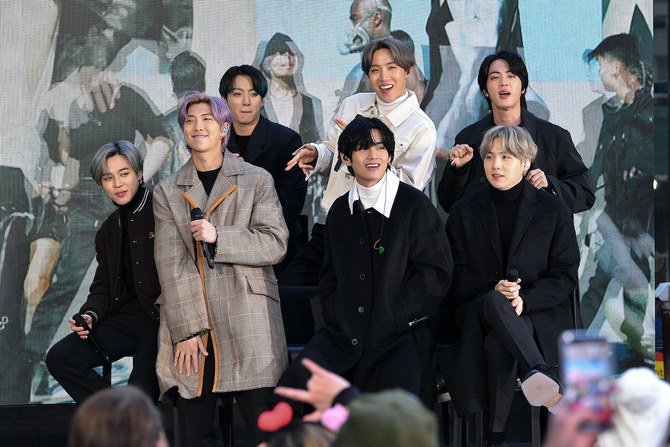 South Korean K-Pop band, BTS