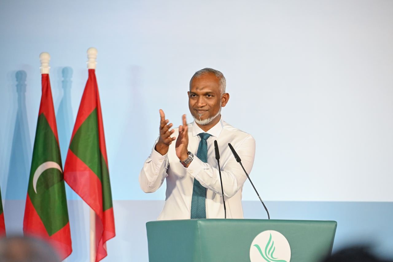 PNC President Dr. Mohammed Muizzu