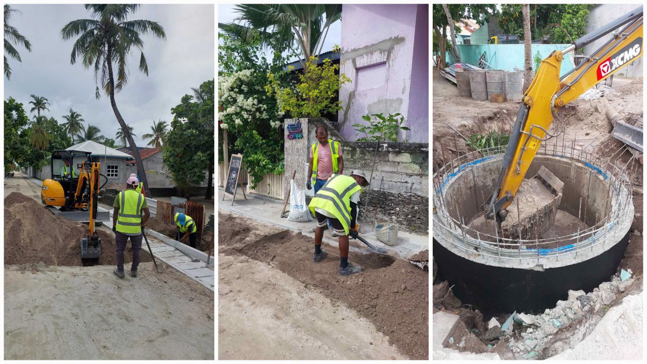 ނ. ވެލިދޫ މަގުހެދުމުގެ މަޝްރޫޢުގެ 75 އިންސައްތަ ނިމިއްޖެ