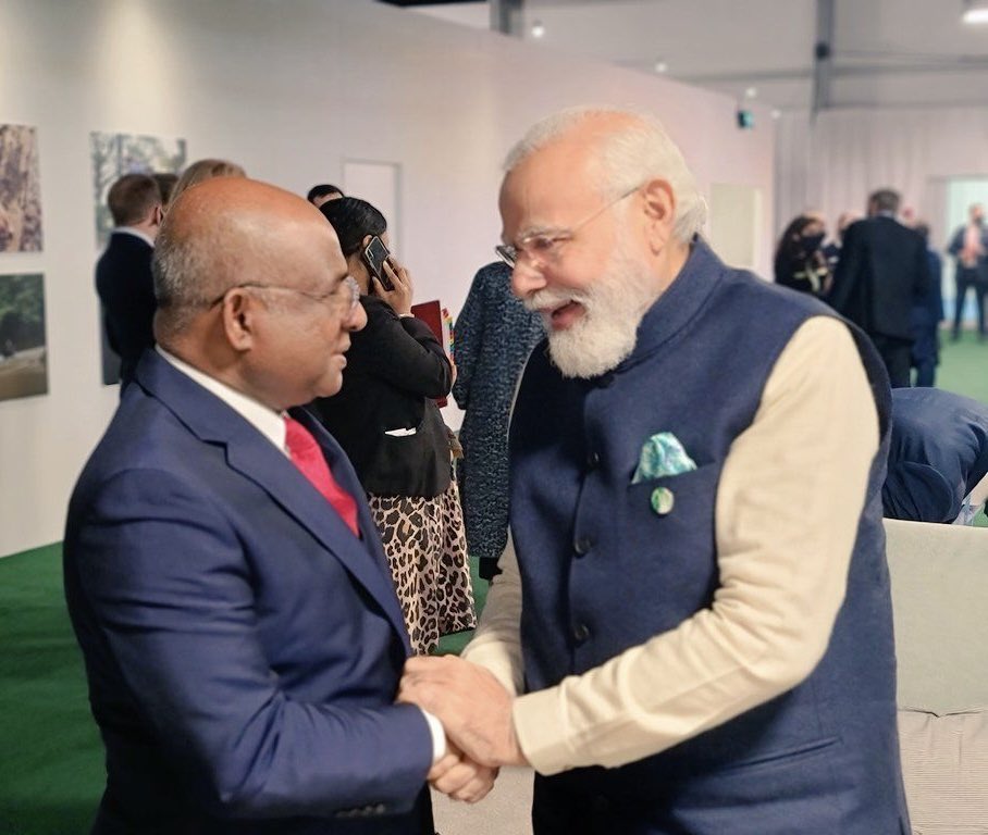 ރާއްޖޭގެ ތަރައްޤީގެ ދަތުރުގައި އިންޑިއާއަކީ އަގުހުރި ބައިވެރިއެއް: ޝާހިދު