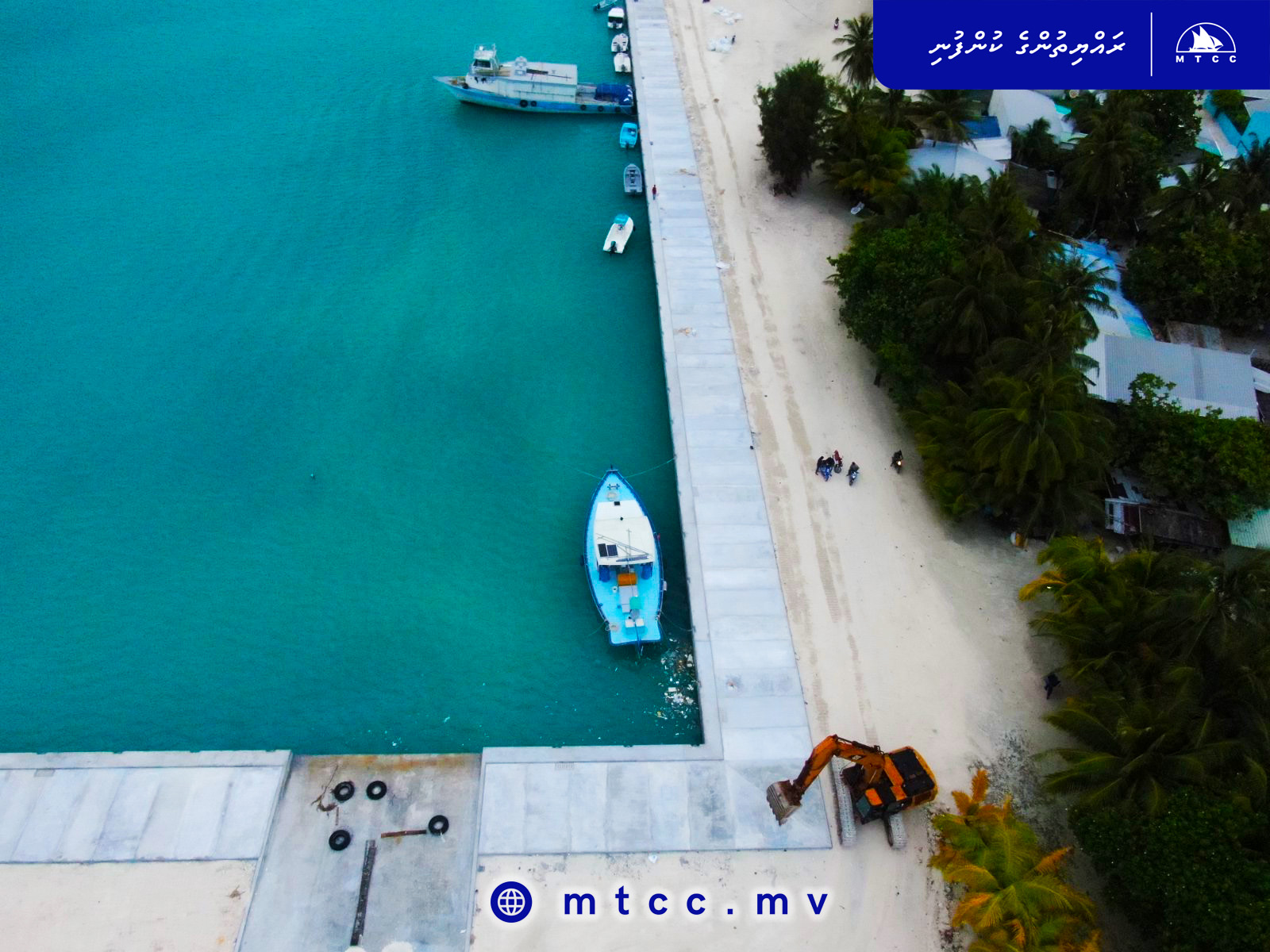 މަޑުއްވަރީ ދެކުނު ބަނދަރު ތަރައްޤީ ކުރުމުގެ މަސައްކަތުގެ ބޮޑުބައެއް ނިމިއްޖެ