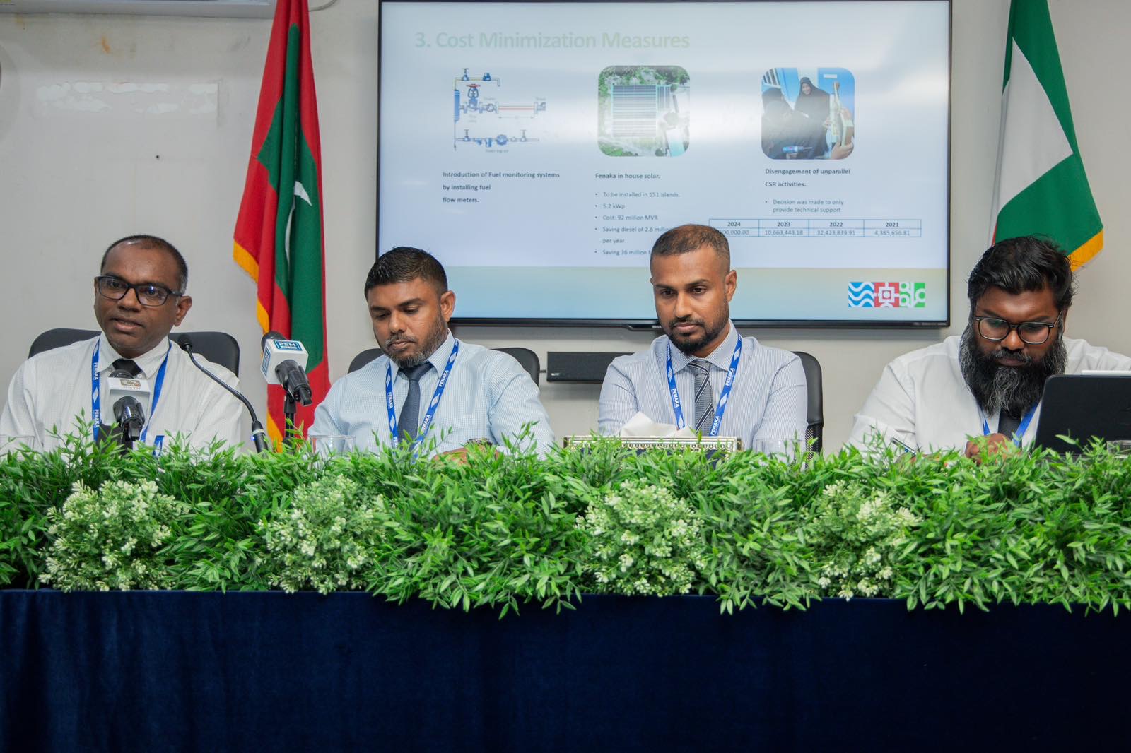 ދެ އަހަރެއްހާ ދުވަހުގެ ތެރޭގައި އައްޑޫ ކަރަންޓުގެ މައްސަލައަށް ދާއިމީ ހައްލެއް ލިބޭނެ: ފެނަކަ