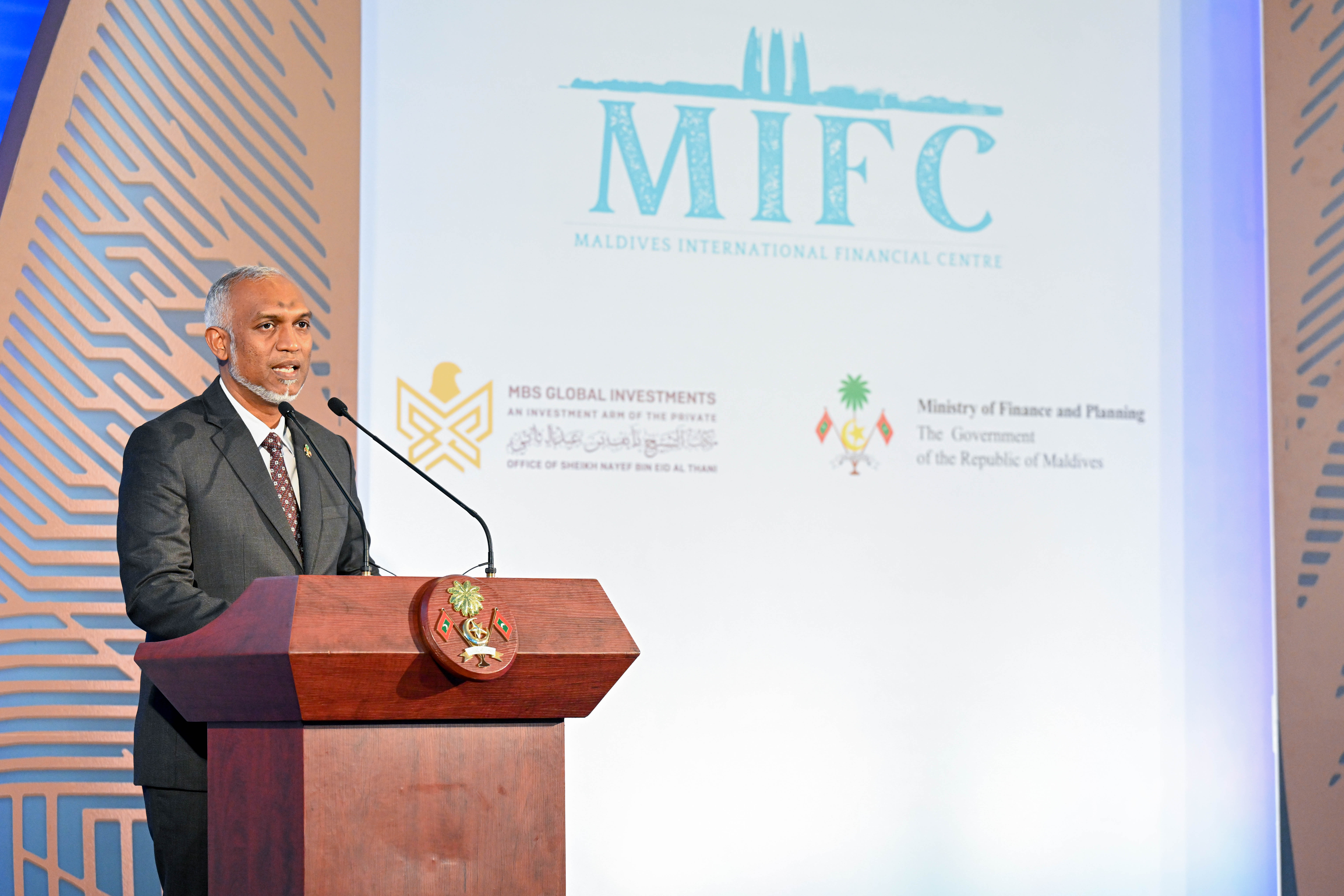 President attends JVA and MoU signing ceremony to establish the MIFC