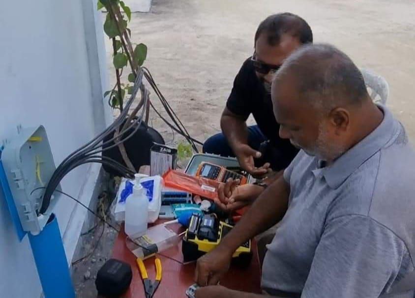 ފަންބޮނޑިން މަޑިފުށީގައި އޯޕަންއެކްސަސް ނެޓްވޯކެއް ގާއިމް ކުރުމުގެ މަަސައްކަތް ފަށައިފި