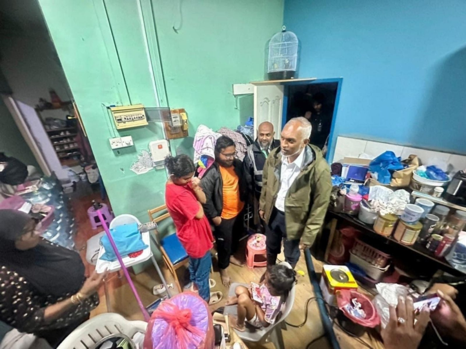 ވިއްސާރާގައި ގެއްލުންވި މާލޭ ސިޓީގެ 70 ގެއަކަށް 450،000ރ. ސަރުކާރުން ދެނީ