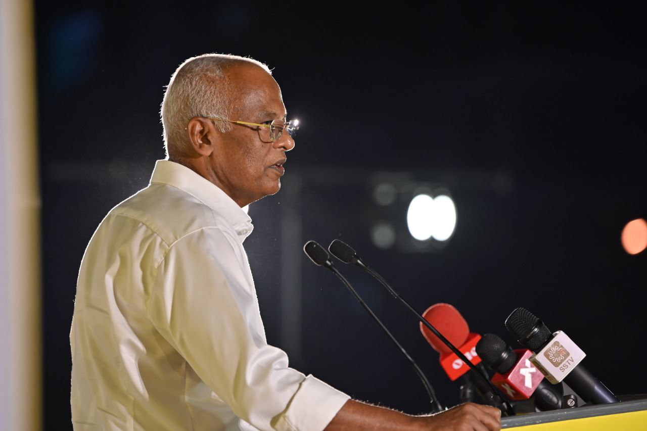 މިއީ ރިޔާސީ އިންތިހާބުގެ ވާހަކަ ދައްކަންވީ ވަގުތެއް ނޫން: ރައީސް ޞާލިޙް