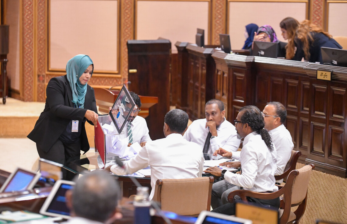 މަޖިލީހުގެ ރައީސާއި ނާއިބު ރައީސްގެ އިތުބާރު ނެތްކަމުގެ މައްސަލަ ހުށަހަޅައިފި