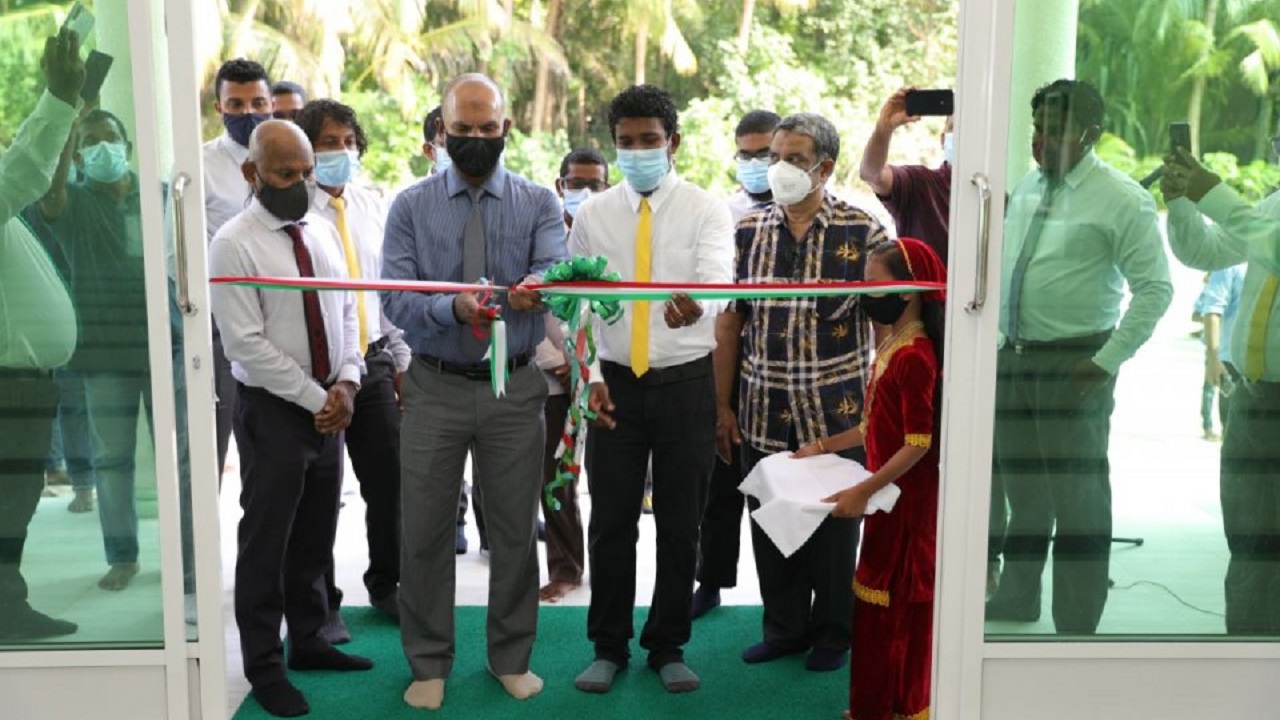 ދެ ރަށެއްގައި ޢިމާރާތްކުރި ދެ މިސްކިތެއް އިސްލާމިކް މިނިސްޓަރ ހުޅުއްވައި ދެއްވައިފި