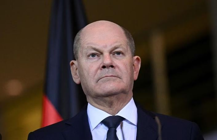 German Chancellor Olaf Scholz
