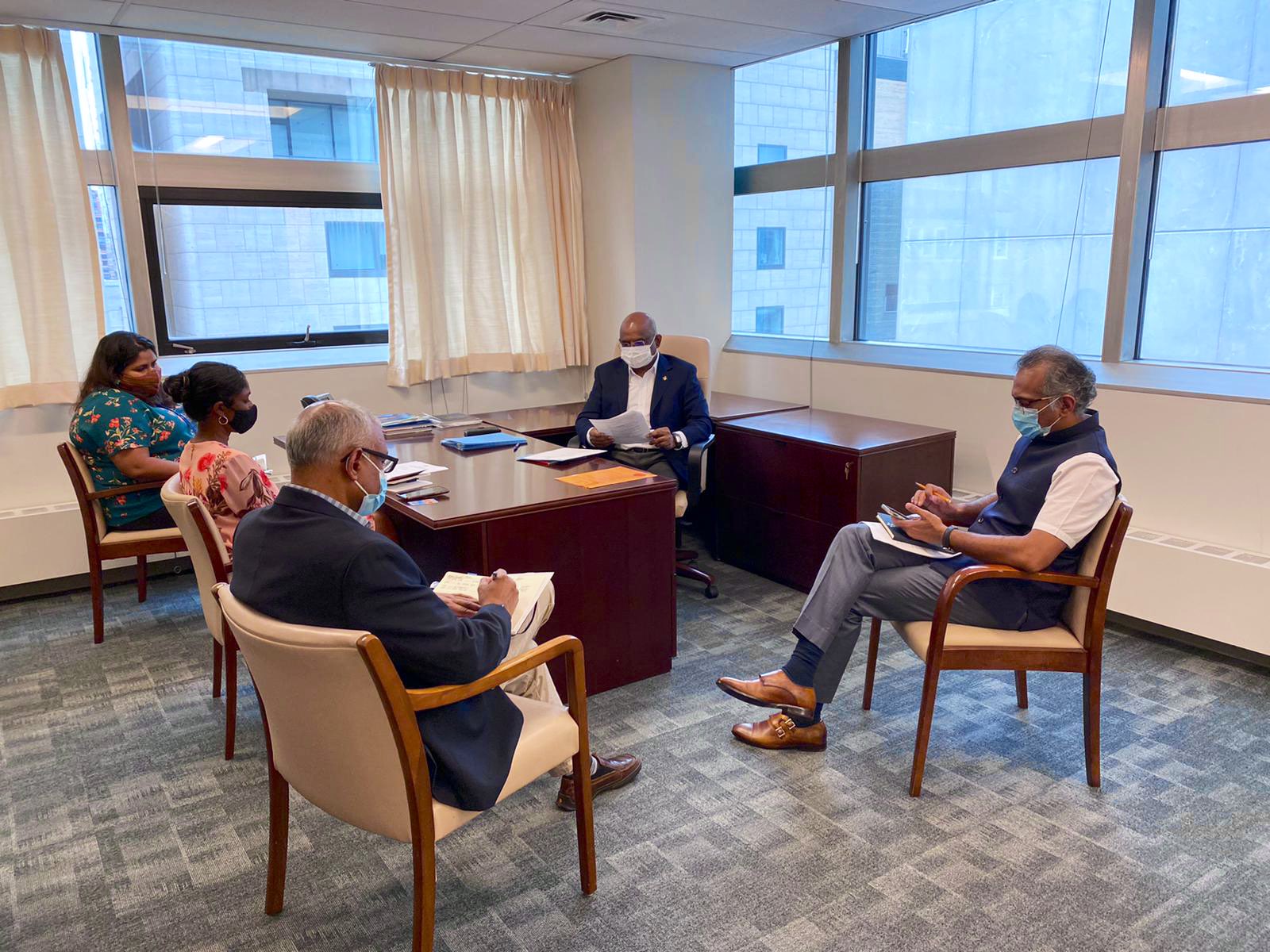 އާއްމު މަޖިލީހުގެ ރިޔާސަތާއި ހަވާލުވެވަޑައިގަތުމަށް ޝާހިދު ނިއުޔޯކަށް!