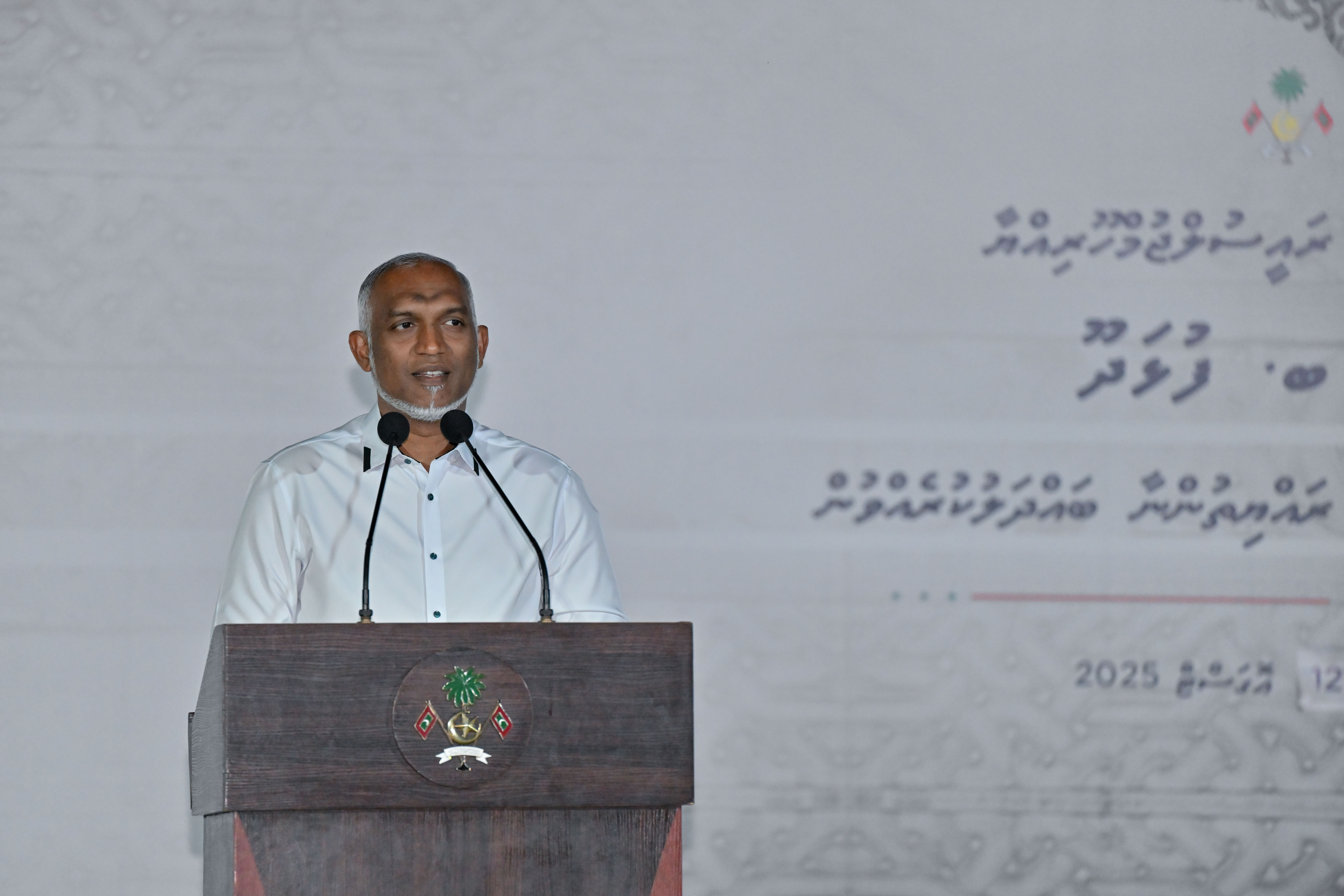 President Dr. Mohamed Muizzu--Photo: PO