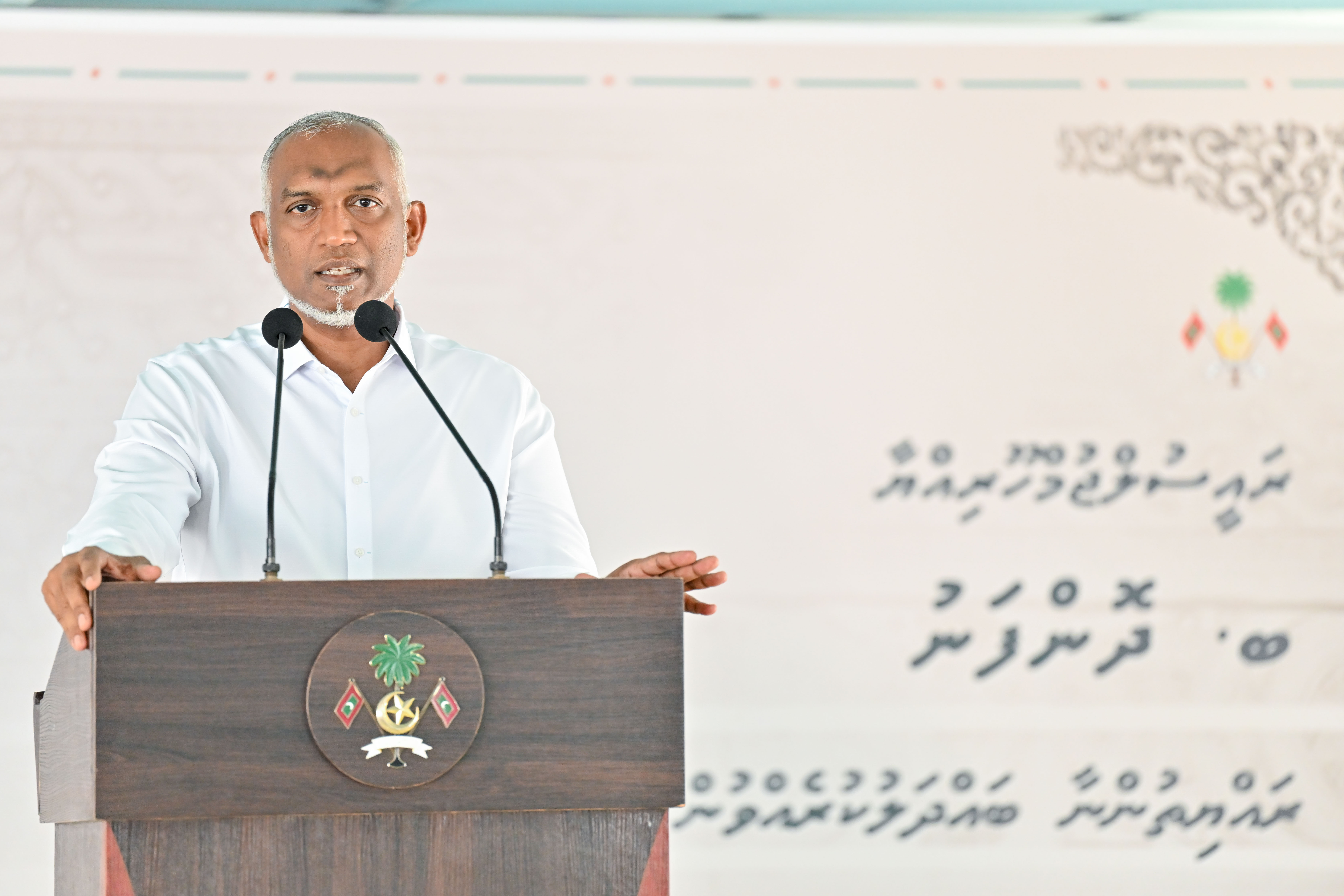 President Dr. Mohamed Muizzu--Photo: PO