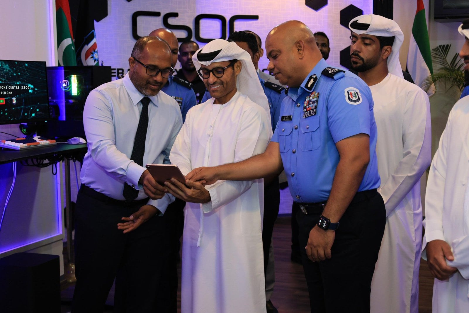 ސީއެސްއޯސީ އާއެކު ގައުމުގެ ޑިޖިޓަލް ސްޕޭސް ރައްކާތެރިކުރުމުގެ މަސައްކަތްތައް ފެށިއްޖެ: ނަވީން