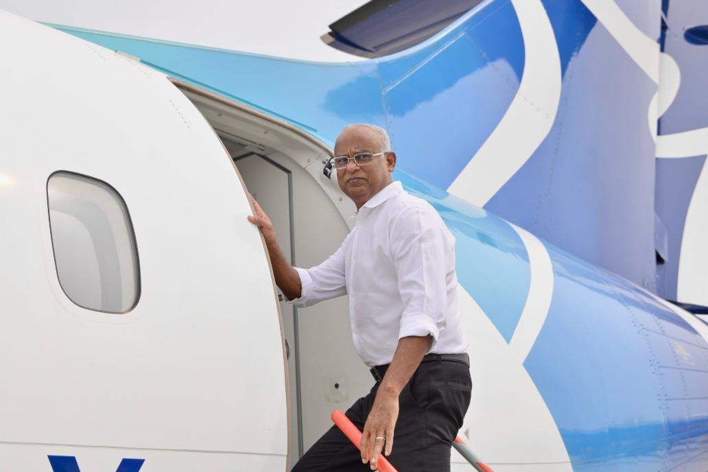 ރައީސް އިބޫ ހިރިލަންދޫއަށް: މަރުހަބާ ދެންނެވުމަށް ތައްޔާރު ވަނީ