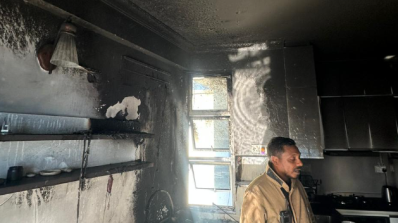 މާލޭގެ ގެއެއްގައި އޭސީ އައުޓްޑޯރ ޔުނިޓެއްގައި ރޯވެ އަލިފާނުގެ ހާދިސާއެއް