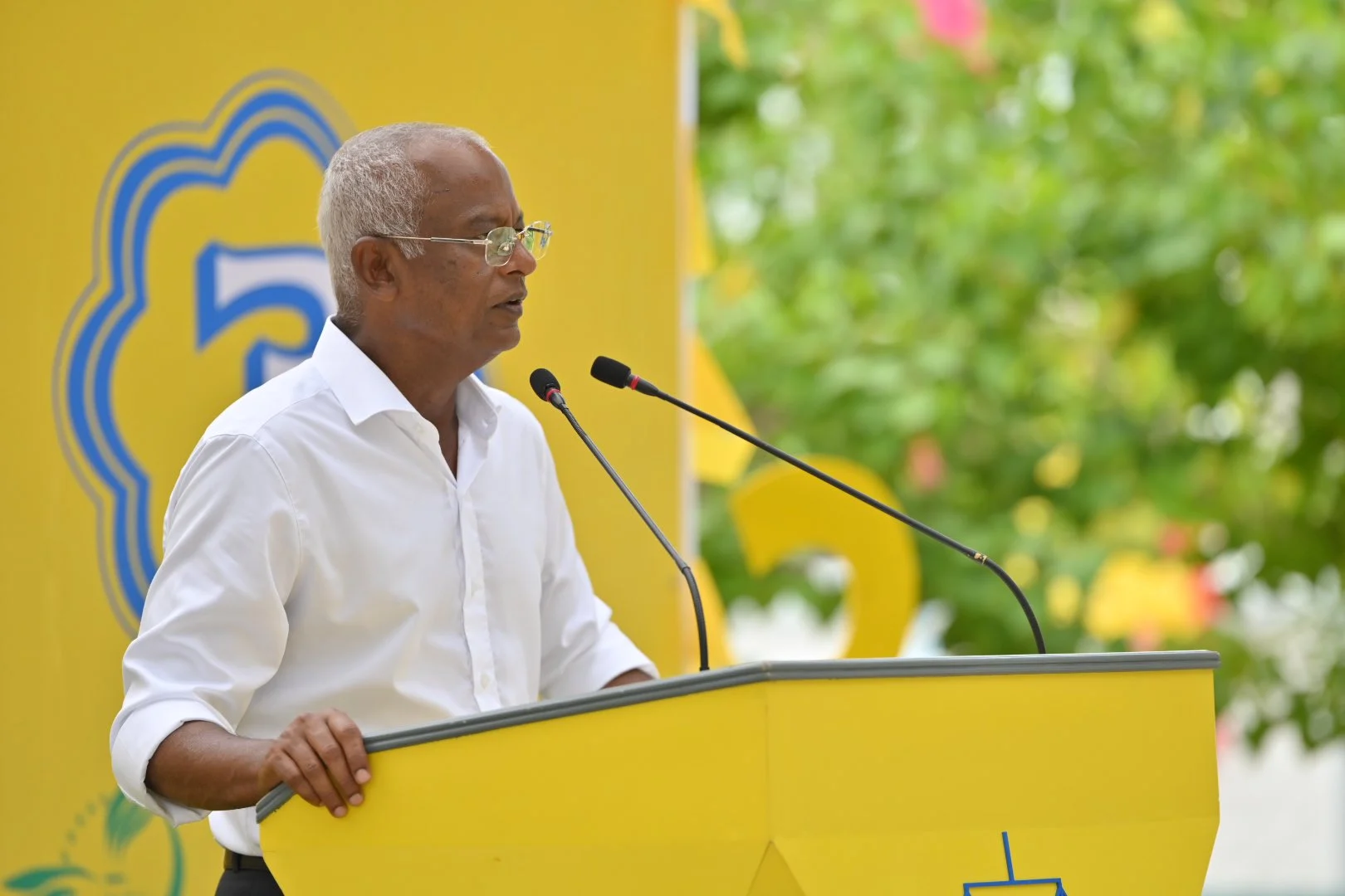 Former President Ibrahim Mohamed Solih