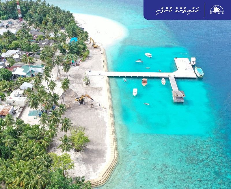 ފޮއްދޫ ގޮނޑުދޮށް ހިމާޔަތްކުރުމުގެ މަޝްރޫޢުނިމިޖެ؛ ރަށުގެ މަލަމައްޗަށް ނަލަކަން