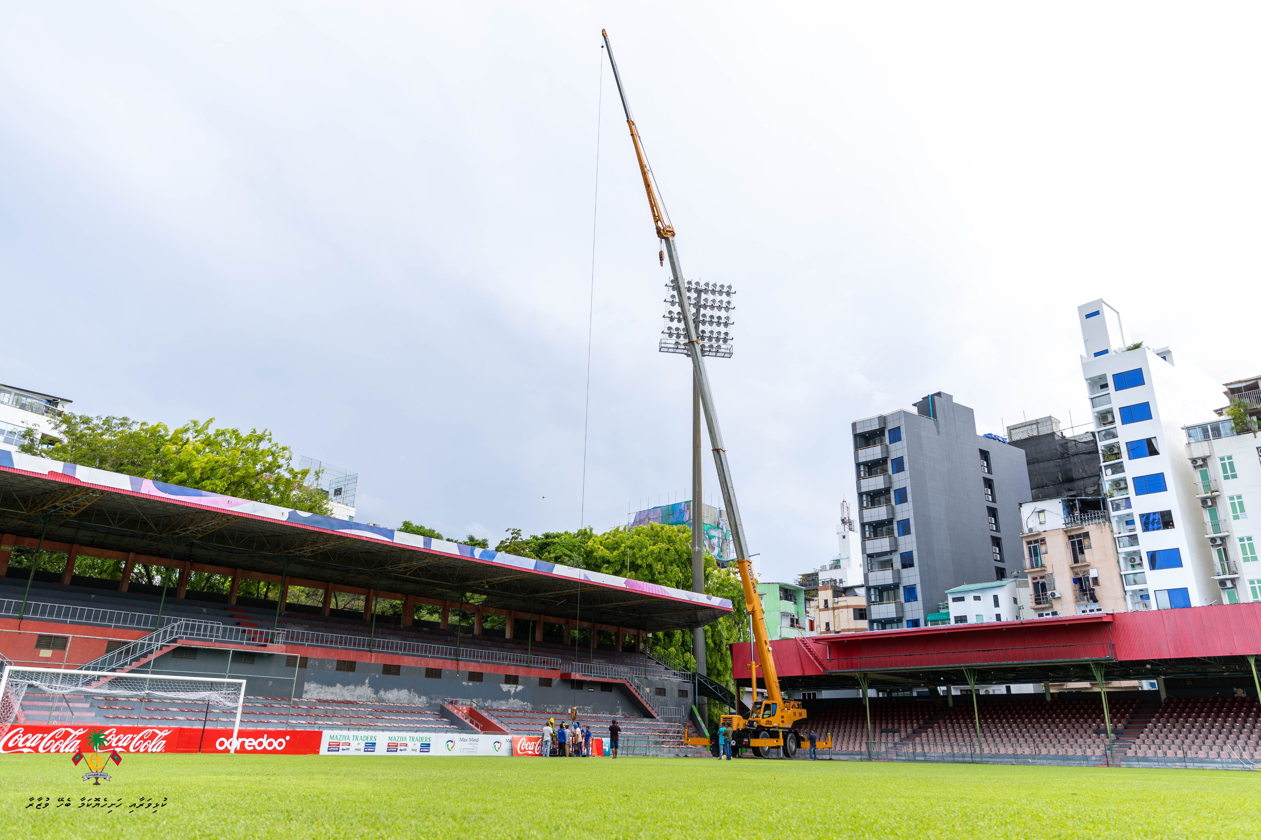 ގަލޮޅު ދަނޑުގެ ލައިޓިން ސިސްޓަމް މަރާމާތުކުރުމުގެ މަސައްކައް ބާރަށް ކުރިއަށް