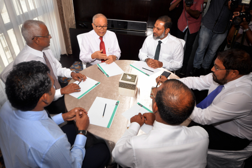 ނާތަހުޒީބު އަމަލުތަކުގެ ޒިންމާ ކޯލިޝަން ވެރިން ނަގަންޖެހޭ - ޑރ. ޝަހީމް