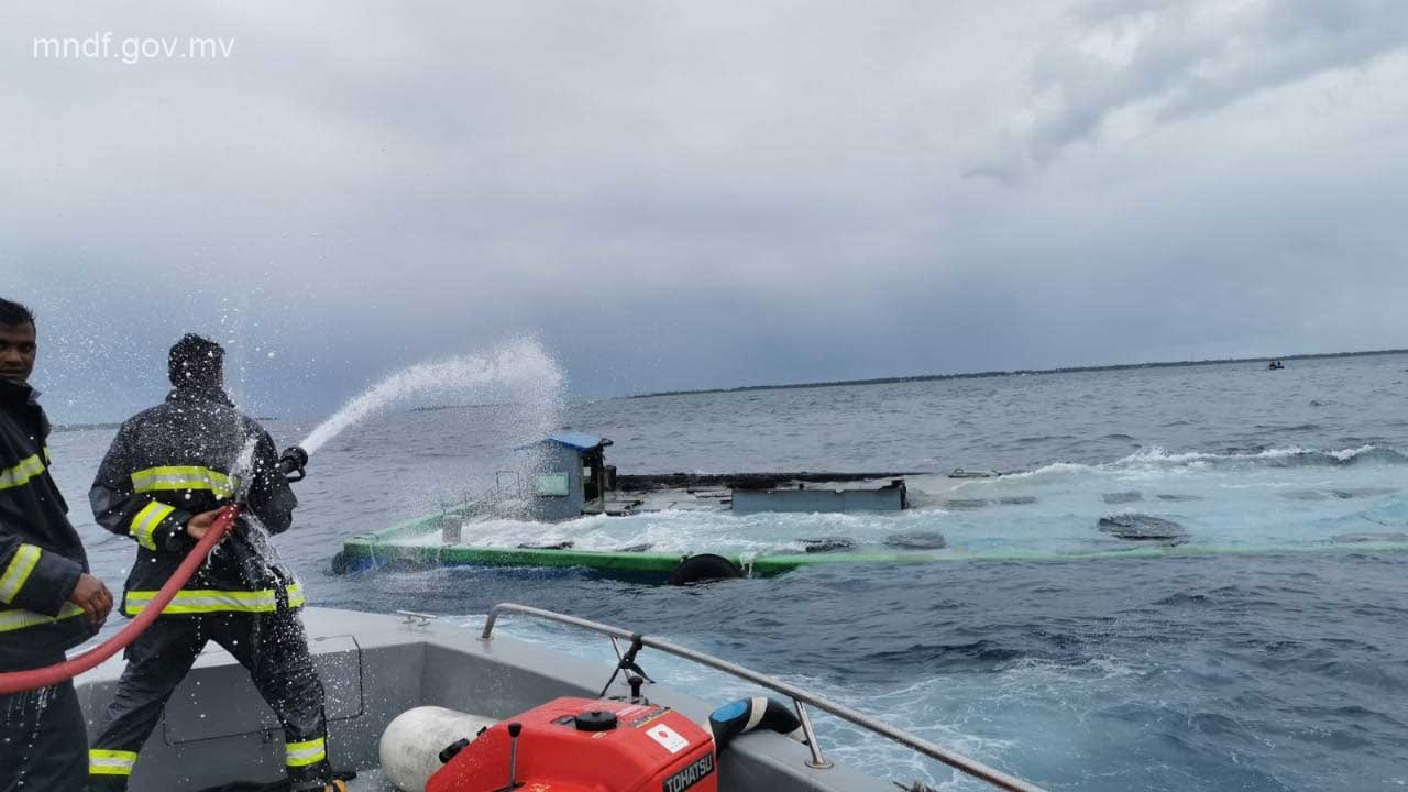 ރަސްދޫން މާލެއަށް ދަތުރުކުރި ލޯންޗެއްގައި ރޯވެއްޖެ