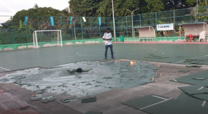 ނޮޅިވަރަމް ފުޓްސަލް ދަނޑުގައި އަނެއްކާވެސް ރޯކޮށްލައިފި