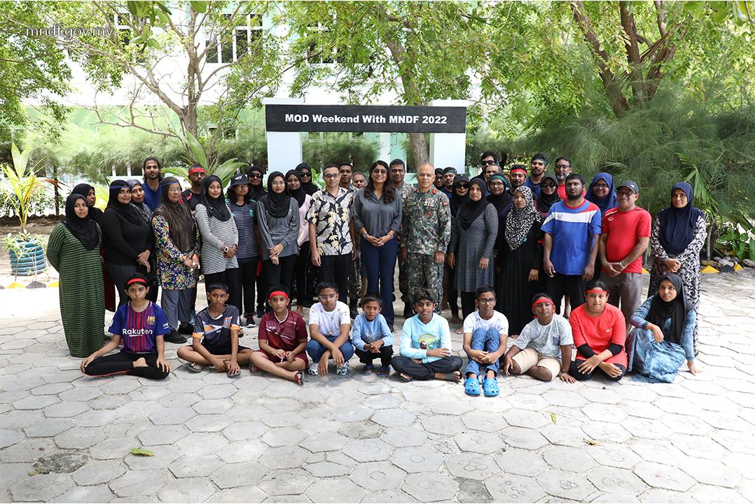 "ވީކެންޑް ވިތު އެމްއެންޑީއެފް" ޕްރޮގްރާމް ޑިފެންސް މިނިސްޓްރީގެ މުވައްޒަފުންނަށް ހިންގައިފި