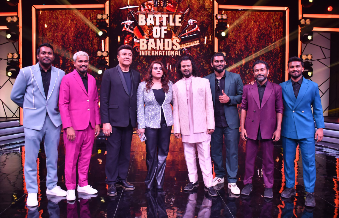 ބެޓެލް އޮފް ބޭންޑްސްގައި ބައިވެރިވި ދިވެހި ބޭންޑް އެ މުބާރާތުގެ ފަނޑިޔާރުންނާއެކު