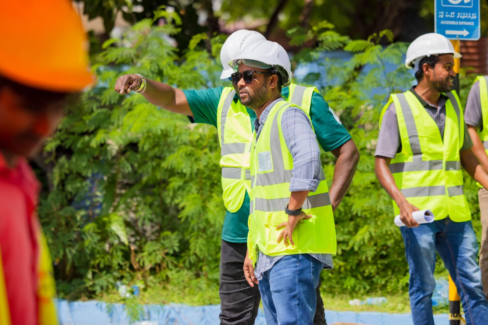 އަމީނީ މަގު ހެދުމުގެ މަޝްރޫޢުގެ އެންމެ ފަހުގެ މަސައްކަތްތައް ކޮންސްޓްރަކްޝަނާއި ބެހޭ މިނިސްޓްރީން ބައްލަވާލައްވައިފި